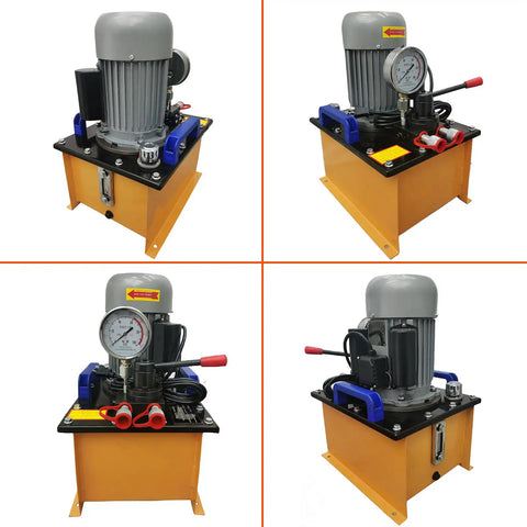 100 Ton Excavator Sleeve Pressing Machine With Electric Pump 220V 1.5KW Hydraulic Crawler Pin Press unit, multiple angles