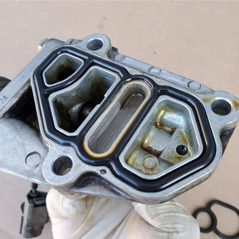 Solenoid Gasket Kit For Honda And Acura Engines Complete Lower And Upper Gasket Set With Pressure Switch O Rings Close-up