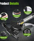 Close-up of Super Stars Hydraulic Tubing Pipe Bender Kit 1/4 Inch To 7/8 Inches with bending wheel and handle.