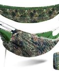 Ultralight 4 Season Hammock Underquilt For Camping And Backpacking Insulated Portable Underquilt 40D Polyester Camouflage
