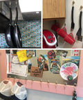 Heavy Duty Magnetic Hooks Rocking Killer Hold And Smooth Swivel Design To Supercharge Your Garage Organization While Delivering Dead Reliable Strength And Zero Fuss Daily Setup, displaying hooks holding various kitchen utensils.