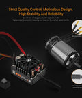 Sensored Brushless Motor And E10 ESC Combo For RC Cars, Two To Four S LiPo Ready, IP67 Waterproof, XT60 connectors detail