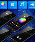 Mobile app interface for Lit Dual Port 16W Twinkle Starlight Headliner Kit With 900 Fiber Optic Strands 0.75mm 9.8ft Long