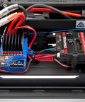 Close-up of Pro Scale Advanced Lighting Control System Power Module and Distribution Block for RC Cars 6591 Black