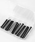 Pro Shop Ready M6 Socket Head Cap Screw Assortment Pack features twenty 10.9 grade alloy steel fasteners in a clear storage case.