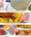 Angel Girl Diamond Art Kit For Adults 5D Diamond Painting Round Full Drill Gem Art Craft Set 12x12 Inch details and materials