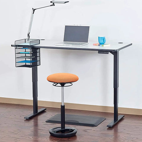 Twixt Active Seating Orange For All Day Move And Better Posture With Ergonomic Support Flexible Ring Under Base Lets You Tilt The Seat And Extended Height For Desk Comfort near desk