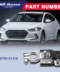 18790 01318 Heavy Duty 150 Amp Battery Fuse And Positive Terminal Fusible Replacement Link with vehicle background.