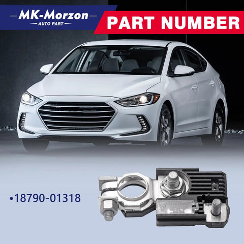 18790 01318 Heavy Duty 150 Amp Battery Fuse And Positive Terminal Fusible Replacement Link with vehicle background.