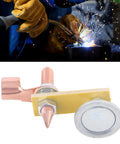 Heavy Duty Welding Magnet Head With 4mm Thick Insulation Board For Superior Safety Ground Connector Holder and Strong Magnetic Clamping Power.