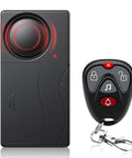 110dB Vibration Car Alarm With 10 Level Sensitivity Adjustable Wireless Remote Anti Theft Device For Car Truck RV Motorcycle And E Bike Loud Security Alarm To Deter Thieves And Protect Your Ride, black unit with remote