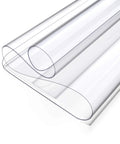 Clear PVC Desk Pad For Writing 23.6x13.7 Inches, Heat Resistant Waterproof Oil Proof Anti Static Desk Protector roll view