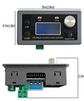 Three Phase Brushless Motor Driver Module With Modbus 300W 10 To 30V Input Precise Speed Control Beefs Up Your Setup Inching And Timing Modes Limit And Output Control Temperature Protection CW CCW Power Off Memory 23 Fixed Operating Modes front view, 78mm wide