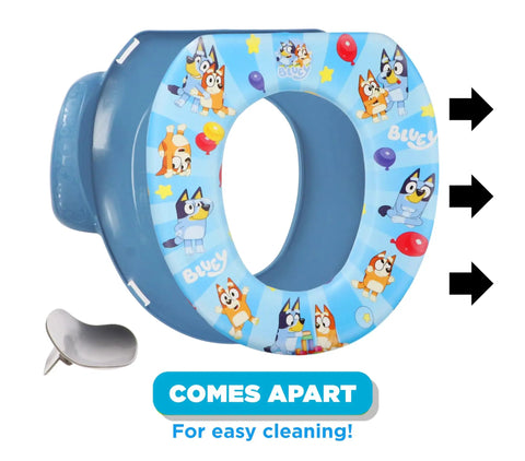 Super Comfy Kids Potty Training Seat With Cushioned Support And Easy Grip Handles That Fit Most Regular Or Elongated Toilets For Smooth Toddler Training And Mess Free Cleanup Built Tough For Real Life