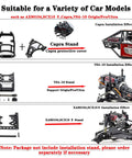 Image showcases components and installation of Dope Mini V8 Engine Kit That Actually Runs For Adults Realistic RC Burnin Engine Model.