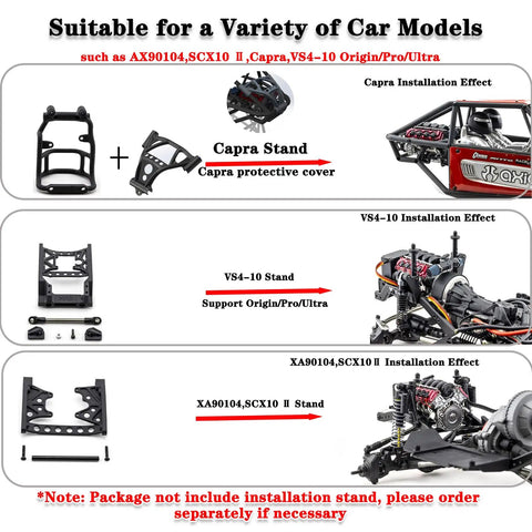 Image showcases components and installation of Dope Mini V8 Engine Kit That Actually Runs For Adults Realistic RC Burnin Engine Model.