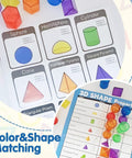 60-Piece Kid-Friendly 3D Shapes For Kids Translucent Geometric Set For Light Table Play And STEM Learning with geometry chart
