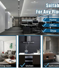 Dope 3 Inch LED Recessed Light Kit 6 Pack Ultra Thin Dimmable Wafer Downlights With Junction Box in Home and Office