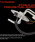 Top Shelf Electric Fuel Pump Module Assembly Smooth Bolt On Design Fits Ford F 150 250 And Super Duty Trucks 1990 Through 1997 Premium High Flow System with fuel hose and connector.