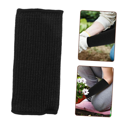 Heavy Duty Thorn Protective Arm Sleeves Cut Resistant Guard For Farm Chores And Yard Work built different in black fabric.