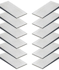 Rock Solid Heavy Duty Carbon Steel Flange Wedges Set Of 12 For Leveling And Precision Alignment, 4 x 2 inch wedges arranged
