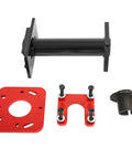 Rear Axle Bearing Puller And ABS Tone Ring Installer Kit For Toyota 4Runner Tacoma Tundra Hilux Wheel Bearing Removal Tool DIY Friendly Professional Grade Fits 1984-2002 4Runner And 1995-2015 Tacoma, with red and black components.