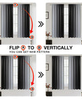 Gradient Ombre Room Darkening Curtains Set Two Panels 52 By 54 Inches With Rod Pocket 70 To 90 Percent Blackout Thermal Insulated Drapes installed