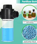 Fertilizer bottle for Deep Root Tree Watering Tool With Fertilizer Bottle And Brass Valve T Handle Stainless Steel Root Feeder Wand