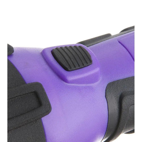 Purple Floating Waterproof LED Flashlight With Carabiner Clip Built Tough For Outdoors 55 Lumen Light That Floats Water Resistant Night Gear Attaches To Belt Or Pack And Runs About 8 Hours 45 Minutes