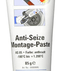 Tube of Anti-Seize Assembly Paste, 3.0 Oz, Heat Resistant Lubricant and Corrosion Protection for Fasteners and Threads.