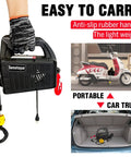 Super Durable 1100 Lb Electric Hoist Winch In 3 1 Design with anti-slip handle, portable for towing and lifting tasks.