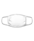 Reusable Cotton Face Mask Pack Of 50 White Unisex One Size Fits Most 3 Ply With Silver Threads Washable Breathable Non Medical