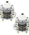 Rear Wheel Hub Bearing Assembly Pair Drop In Ready For Chevy Impala Monte Carlo Uplander Venture Buick Lacrosse Regal Terraza Pontiac Aztek Grand Prix Montana Trans Sport Durable Quiet Smooth Ride Easy Install, front view