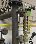 Ready For Service Tag Set 50 Pack 3x5 3/4 Inch Wire Grommet Repair Tags For Equipment Black And Green Color Code Tags For Production Status Required Examination And Maintenance In The Shop Cardstock on industrial valve