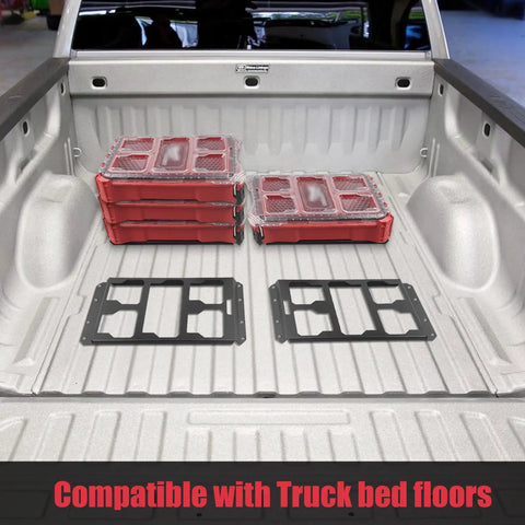 Badass Aluminum Mounting Plate Compatible With Modular Toolboxes For Rock Solid Wall Or Pickup Truck Bed Mount Top Shelf Shop Gear Zero Hassle Half Base Rack Organizer