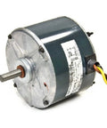 Condenser Fan Motor HC33GE233 One-Tenth HP 208-230 Volt Replacement for HVAC, compact design with visible copper windings and wiring harness.