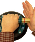 8 Inch Flat Vacuum Suction Cup With Metal Handle And Hand Pump, Red Line Indicator for verified vacuum showcasing non-slip grip