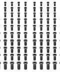 100 Pieces Carbide Insert Screws Set For CNC Lathe And Milling Tools Torx Screws M2 To M5, Grade 12.9 Alloy Steel Replacement