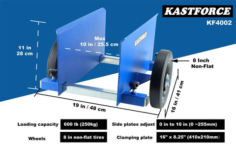Diagram of Super Strong Drywall Panel Dolly Hauls Six Hundred Pounds With Ease Using Eight Inch Puncture Proof Wheels And Handy Adjustable Clamp
