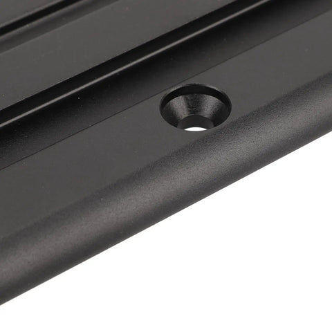 Heavy Duty Removable Table Leg Bracket For RV And Motorhome Setup Rock Solid Aluminum Support Mount Black Detachable Furniture Hardware For Caravan Yacht Travel Trailer Road Warrior Gear