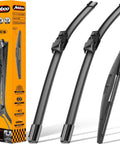 Must Have All Season Windshield Wiper Blades Set For Subaru Crosstrek Impreza 2018 2023 Front 26 Inch And 16 Inch Rear 12 Inch Replacement