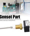Water Tank Level Alarm Sensor With Normally Open Operation One Quarter NPT Thread Mount Easy Install in generator room