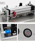 Pro Grade Semi Automatic Pneumatic Bottle Filler Machine Built Tough And No Fuss Operation Quick Volume Control smooth cylinder and gauges