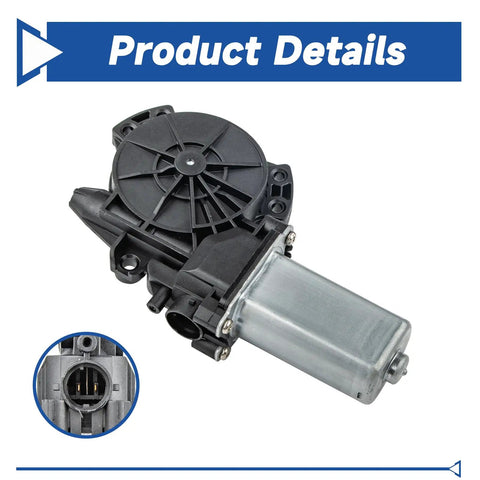 Window Motor For Kia Optima 2011 2012 2013 2014 2015 Front Left Driver Side Replacement 824502T000 Direct Fit Durable Long Lasting Power Window Motor For Smooth Operation Plug And Play close-up black metal housing and connector