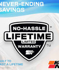 20X30X1 Washable MERV 11 HVAC Filter That Lasts A Lifetime warranty graphic