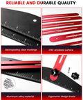 Aluminum Stair Tread Template Tool 8 To 60 Inch Jig showcasing electroplating, anodized surface, and ergonomic design features.