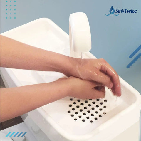 Touchless Faucet Water Saver Kit For Standard Toilet Tanks 15.25 To 16.75 Inches White Easy Install In Under Five Minutes Diverts Used Water To Flush The Toilet Saving Up To 25000 Gallons Per Year