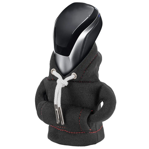 Gear Shift Hoodie For Cars, Velvet Car Shift Knob Cover, Mini Shifter Hoodie, Universal Fit For Most Shifters, Super Cute Automotive Interior Gadget, 