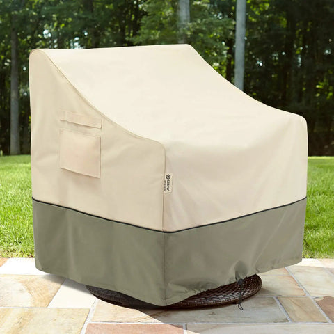 Outdoor Patio Chair Covers Waterproof 2 Pack Deep Seat Lounge Covers For Lawn Furniture Keeps Your Chairs Looking Sharp In All Weather