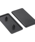 Ten Pack Extruded End Cap Nylon 40x80mm T Slot Aluminum Profile 4080 European Standard End Cap Extrusion Plug For Trolley Fish Tank Rack Storage Rack Black